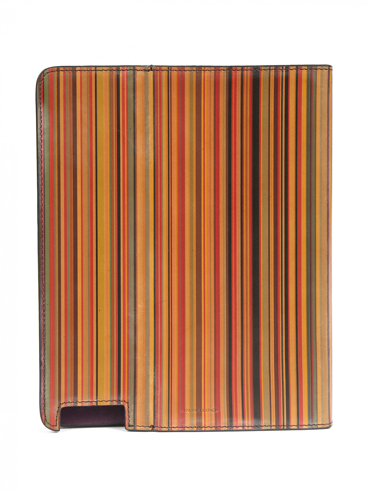 Чехол для IPad из кожи с узором Paul Smith  –  Обтравка2  – Цвет:  Узор