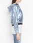 Куртка с капюшоном с металлизированным эффектом Liu Jo  –  МодельВерхНиз2