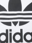 Топ из хлопка с логотипом Adidas Originals  –  Деталь