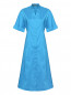Платье-рубашка с короткими рукавами и карманами Marina Rinaldi  –  Общий вид