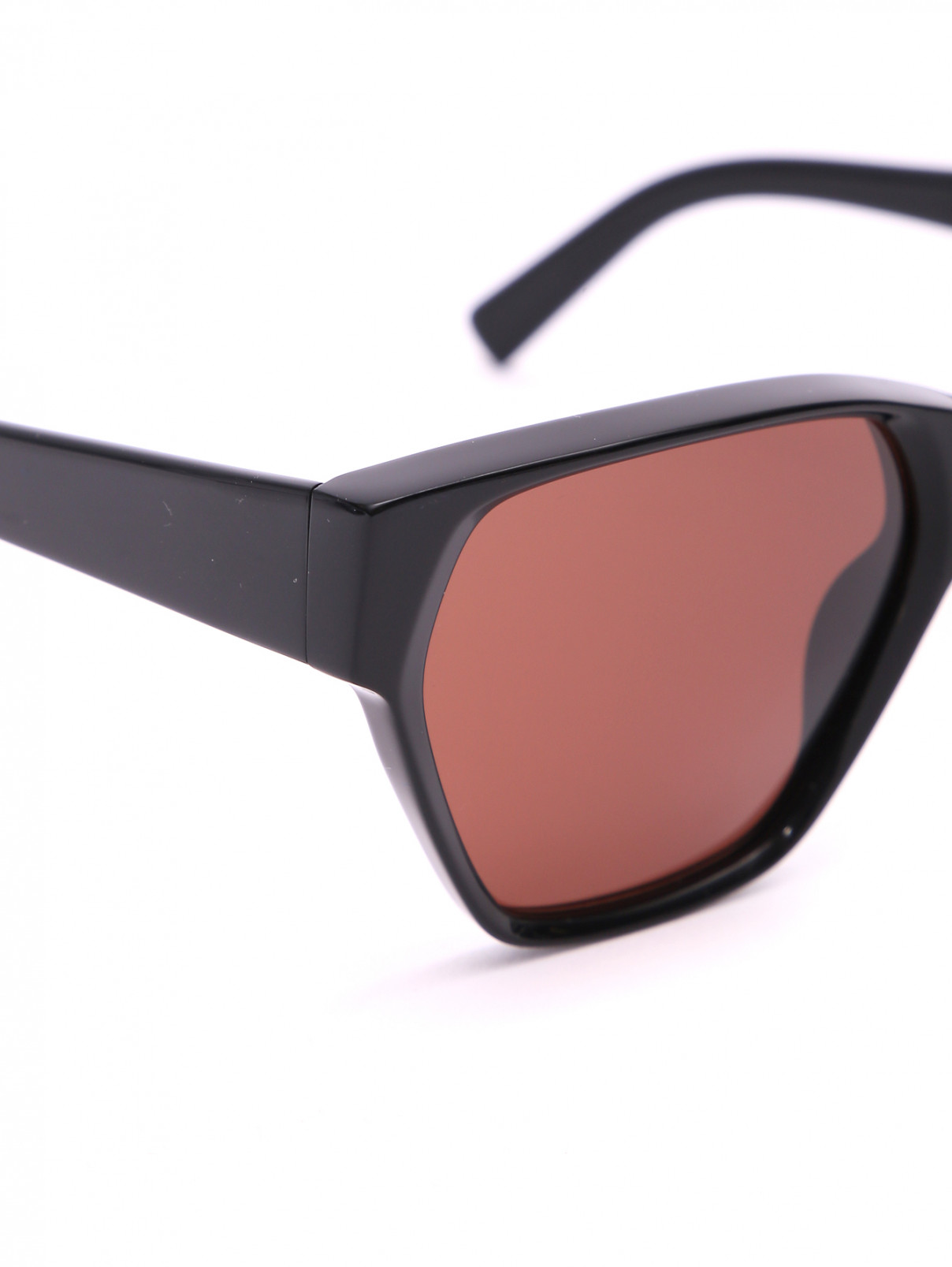 Очки солнцезащитные в оправе из пластика Max Mara  –  Деталь  – Цвет:  Черный