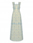 Платье-макси из смешаного хлопка из кружева Vilshenko  –  Общий вид