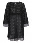 Легкое пальто с вышивкой и аппликацией Marina Rinaldi  –  Общий вид