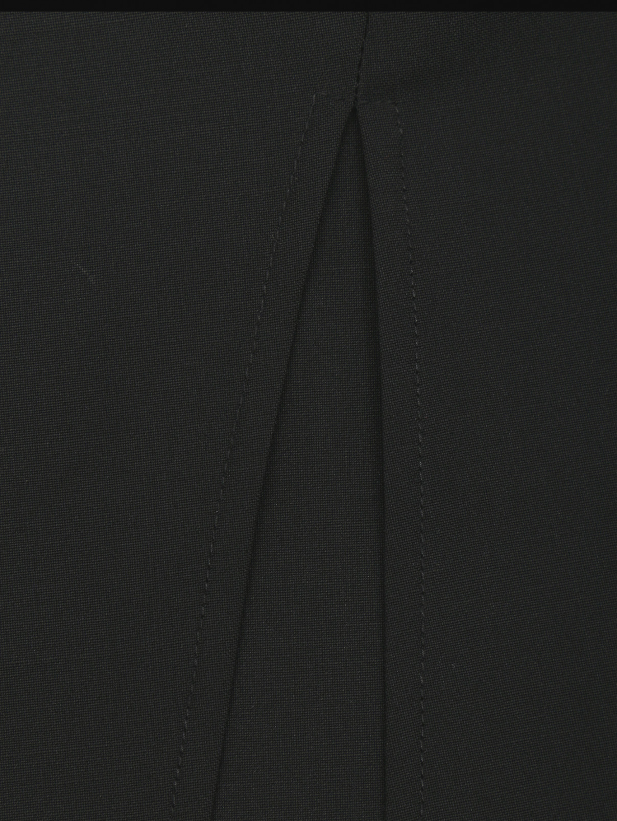 Юбка-миди с разрезом Helmut Lang  –  Деталь1  – Цвет:  Черный