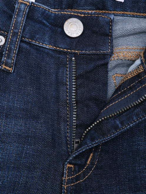 Зауженные джинсы из смешанного хлопка - Деталь1