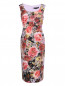 Платье с цветочным узором Marina Rinaldi  –  Общий вид