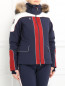 Куртка горнолыжная с отделкой из меха BOSCO  –  Модель Верх-Низ