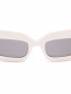 Солнцезащитные очки в белой оправе Sportmax  –  Деталь1