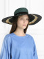 Шляпа из соломы с широкими полями Etro  –  Модель Общий вид
