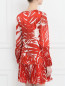 Платье из шелка с плиссированной отделкой Ermanno Scervino  –  Модель Верх-Низ1