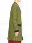 Легкое пальто на молнии с узором и боковыми карманами Kenzo  –  Модель Верх-Низ1