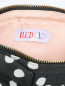 Клатч из текстиля с узором "горох" Red Valentino  –  Деталь1