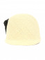 Шляпа из соломы с контрастной отделкой Federica Moretti  –  Обтравка1