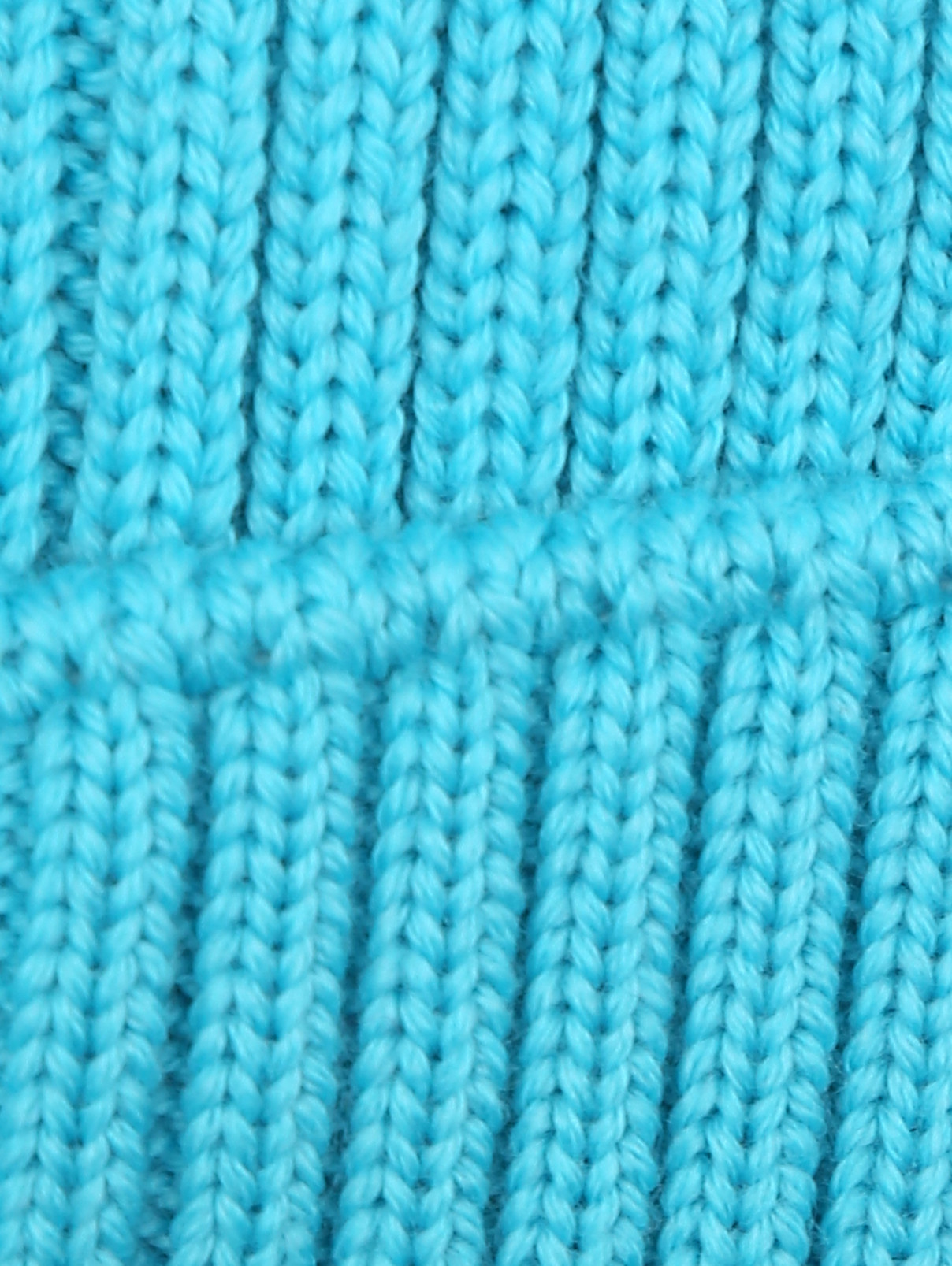 Шапка из шерсти с помпоном Moncler  –  Деталь  – Цвет:  Синий