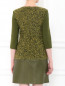 Платье из шерсти с боковыми карманами декорированное пайетками Alberta Ferretti  –  Модель Верх-Низ1