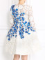 Платье из кружева с аппликацией Giambattista Valli  –  Модель Верх-Низ1