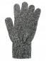 Трикотажные перчатки с узором BOSCO  –  Обтравка1