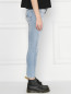 узкие джинсы с потертостями AG Jeans  –  МодельВерхНиз2
