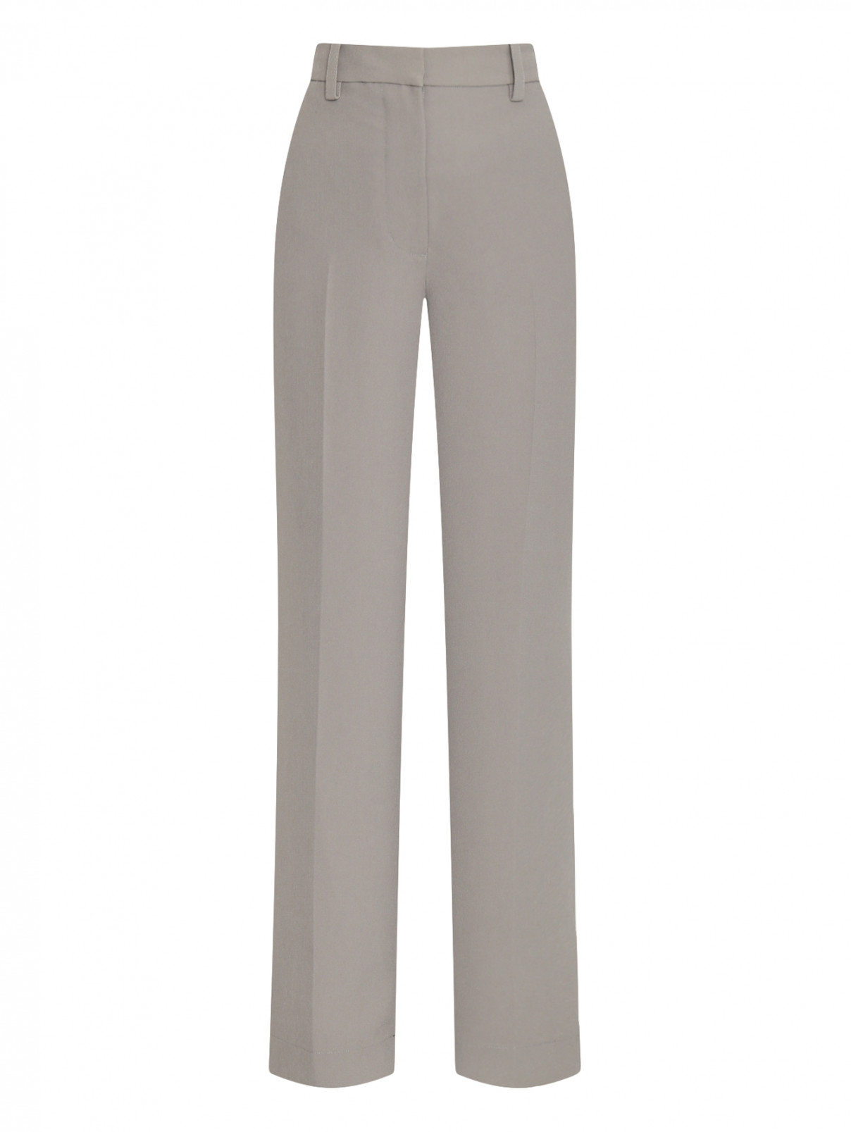 Классические брюки на высокой талии 3.1 Phillip Lim  –  Общий вид  – Цвет:  Серый