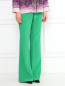 Свободные брюки из шелка Kira Plastinina  –  Модель Верх-Низ