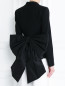 Жакет приталенного кроя с декоративным бантом Moschino Couture  –  МодельВерхНиз1