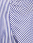 Блуза из хлопка с узором полоска Max&Co  –  Деталь