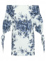 Платье из хлопка с цветочным узором Sonia Rykiel  –  Общий вид