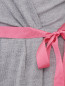 Трикотажное платье-мини из шерсти с кружевной отделкой Red Valentino  –  Деталь