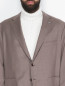Пиджак из шерсти с накладными карманами Belvest  –  МодельОбщийВид1