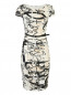 Платье-футляр с узором Max Mara  –  Общий вид