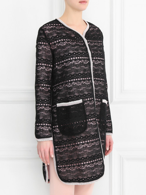 Пальто из кружева Ermanno Scervino - МодельВерхНиз