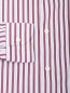 Рубашка из хлопка с узором полоска Giampaolo  –  Деталь
