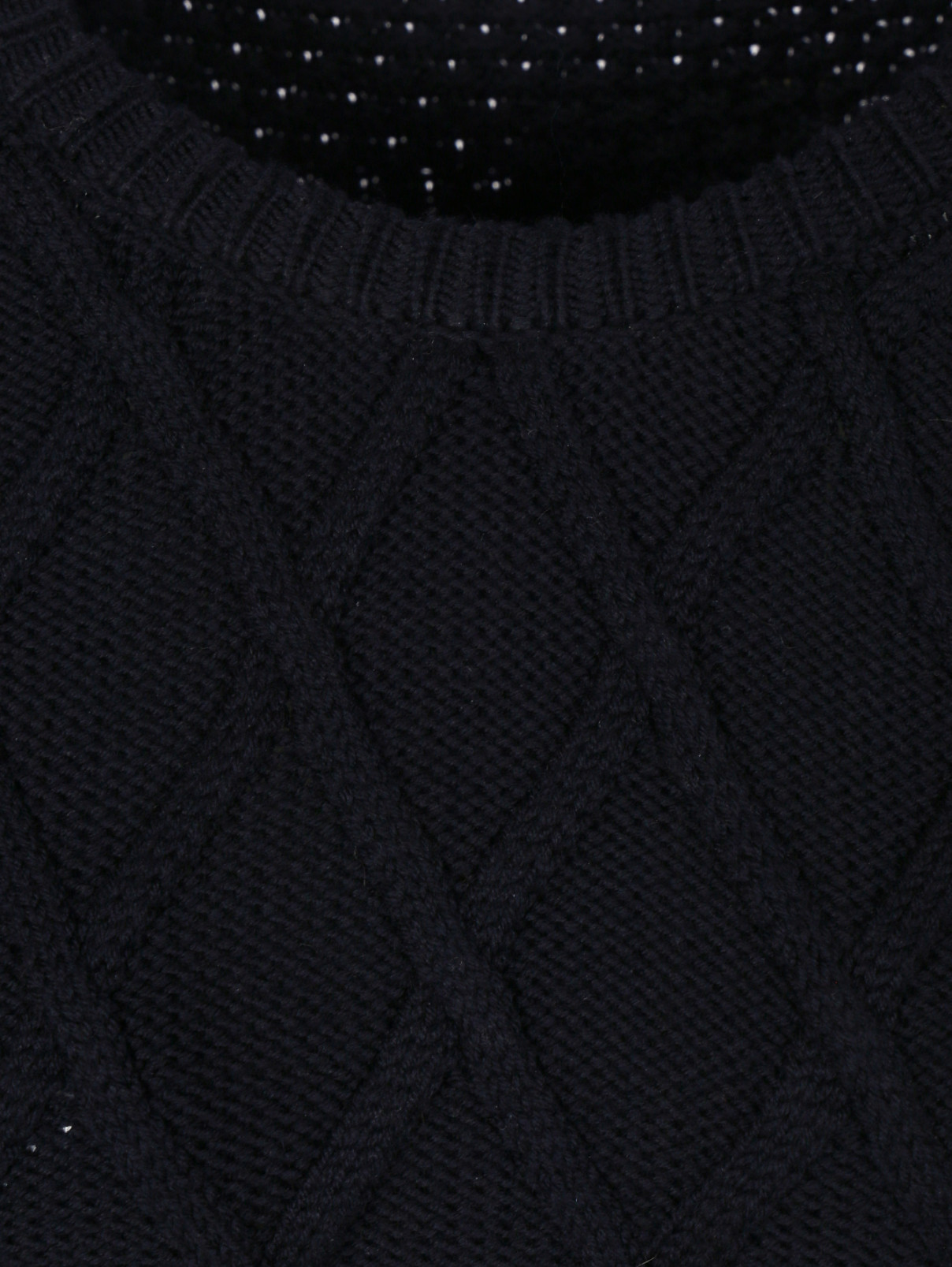 Джемпер из шерсти с боковыми разрезами Carven  –  Деталь  – Цвет:  Черный