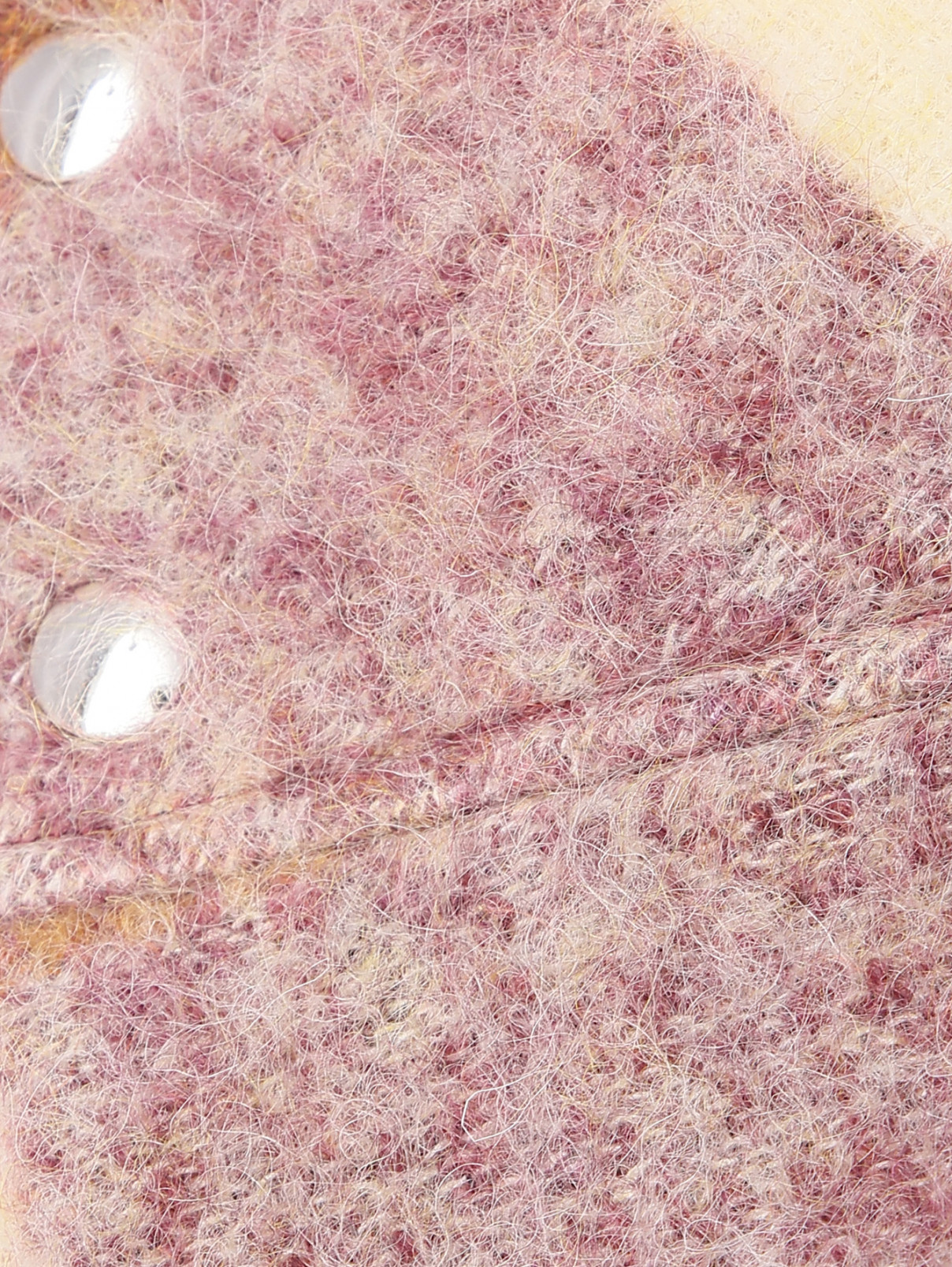 Полупальто из смешанной шерсти с узором Iro  –  Деталь1  – Цвет:  Мультиколор
