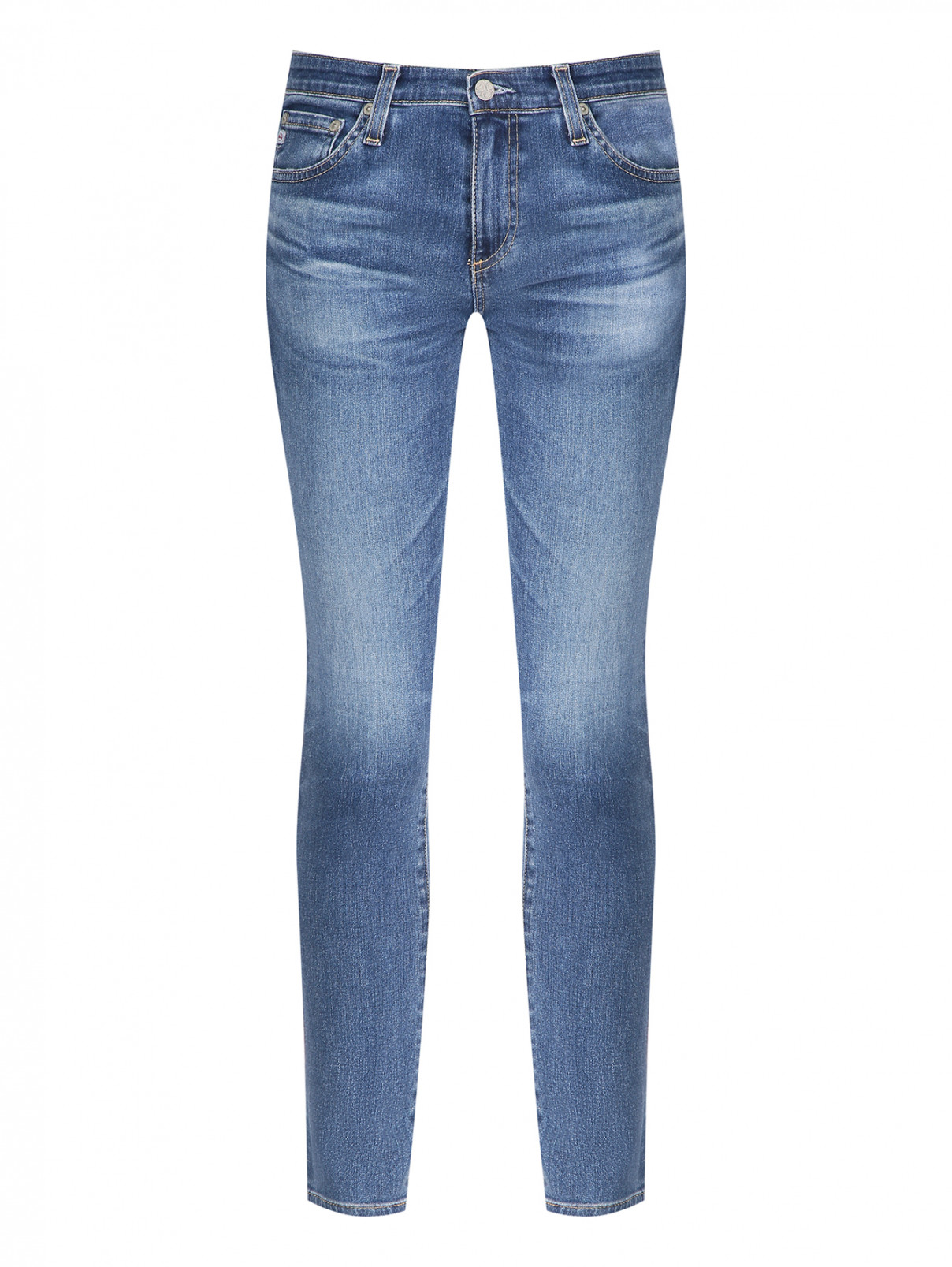 Зауженные джинсы из смешанного хлопка Adriano Goldschmied  –  Общий вид