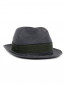 Шляпа соломенная с контрастной вставкой Paul Smith  –  Общий вид