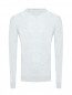 Джемпер из шерсти и шелка с круглым вырезом Piacenza Cashmere  –  Общий вид