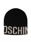 Шапка из смешанной шерсти с логотипом Moschino  –  Общий вид