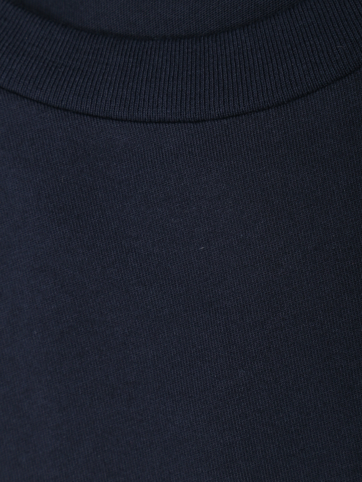 Футболка из хлопка с круглым вырезом Adidas Originals  –  Деталь