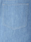 Джинсы широкого кроя, декорированные пайетками Marina Rinaldi  –  Деталь