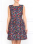 Платье из смешанного хлопка с цветочным принтом BOSCO  –  Модель Верх-Низ