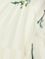 Платье прямого кроя из шелка с цветочным узором Paul&Joe  –  Деталь1