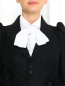 Жакет из шерсти и шелка с объемными рукавами и кружевом Dsquared2  –  Модель Общий вид1