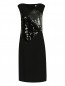 Платье прямого кроя декорированное пайетками Jil Sander  –  Общий вид