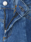 Комбинированные джинсы зауженного кроя Max&Co  –  Деталь1