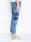 Укороченные джинсы прямого кроя Love Moschino  –  Модель Верх-Низ2