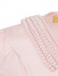 Блуза расшитая бусинами с ремнем I Pinco Pallino  –  Деталь1