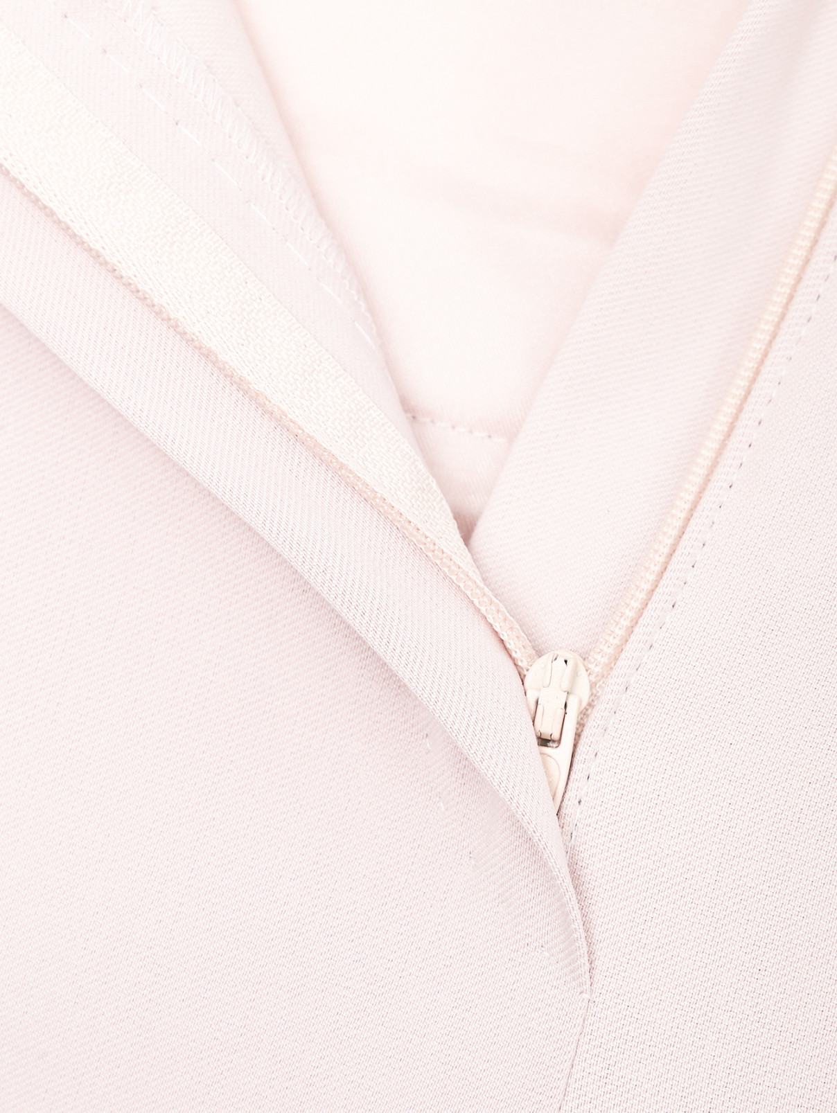 Широкие однотонные брюки Marina Rinaldi  –  Деталь  – Цвет:  Розовый