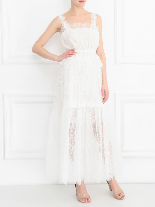 Юбка из кружева Ermanno Scervino - МодельОбщийВид