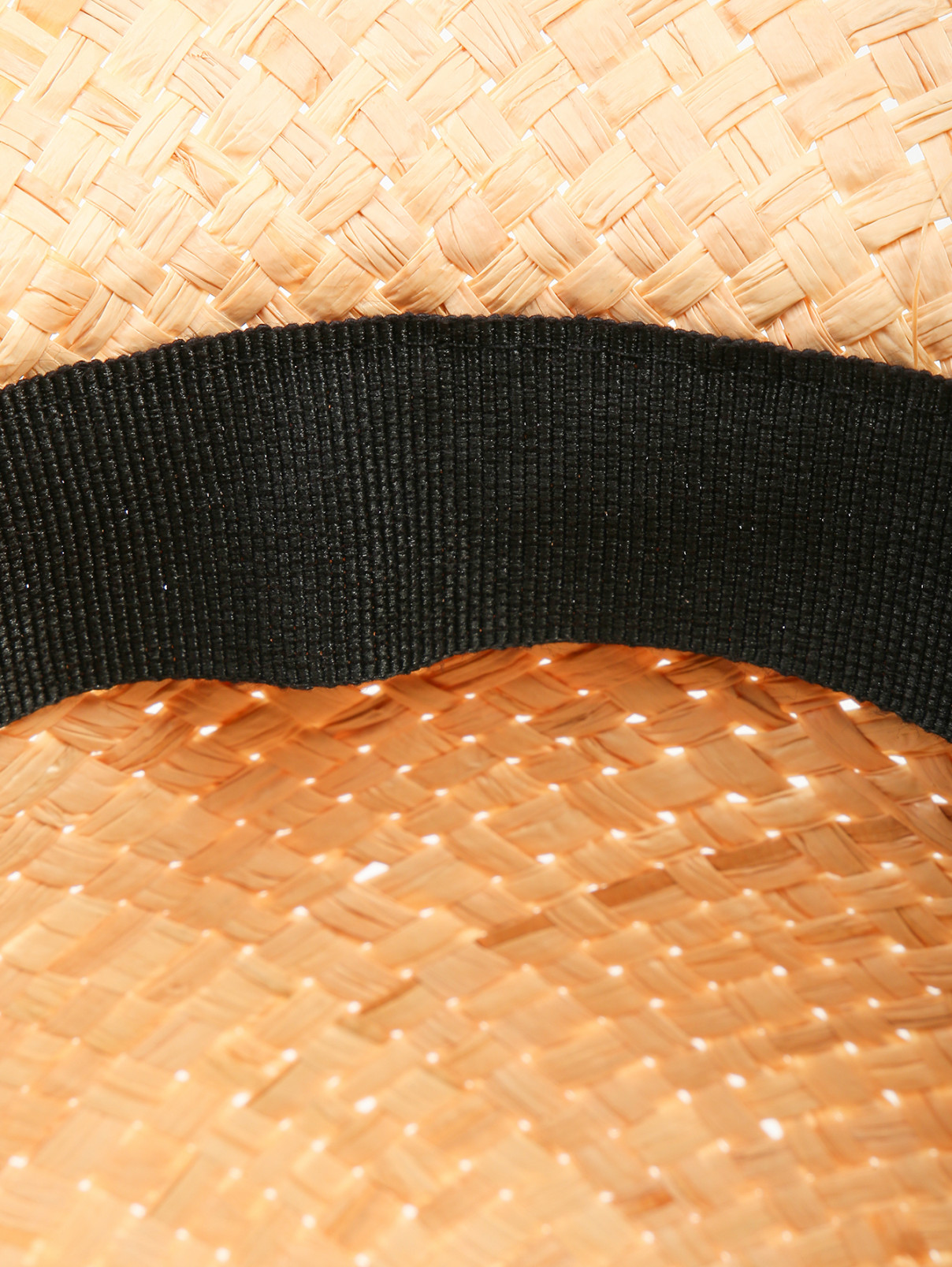 Шляпа из соломы с декоративной отделкой Federica Moretti  –  Деталь1  – Цвет:  Бежевый